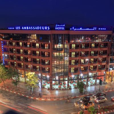 Appart Hotel Les Ambassadeurs (N°2, Avenue Mohmed V, Angle Boulevard Abdelkrim Elkhatabi et Rue Ibn Aîcha, Guéliz, 40000 Marrakech)