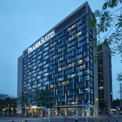 Fraser Suites Shenzhen, Near Huaqiang North Business Zone and next to shopping mall complex, with direct subway access (cross of zhenhua Road and Huafu Road, Huaqiang North 518031 Shenzhen)