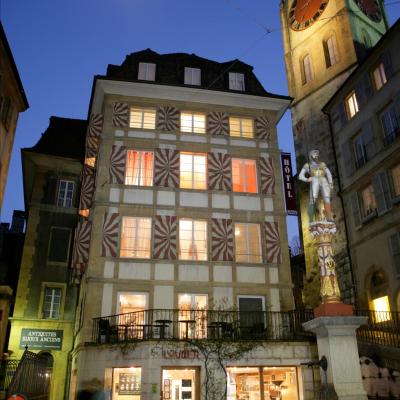 Le Café-Hôtel de L'Aubier (rue du Château 1 2000 Neuchâtel)