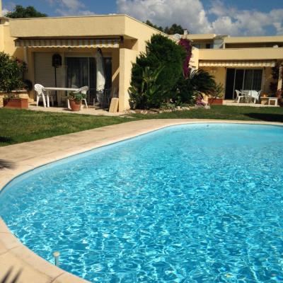 Villa C3 Arthur Rimbaub chambre d'hte piscine proche mer plage 600m (55 Chemin du Val Fleuri jardins Palombiere  06800 Cagnes-sur-Mer)