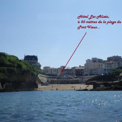Hôtel Les Alizés (13 rue du Port Vieux 64200 Biarritz)