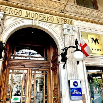 Best Western Hotel Moderno Verdi (Piazza Giuseppe Verdi 5 16121 Gênes)