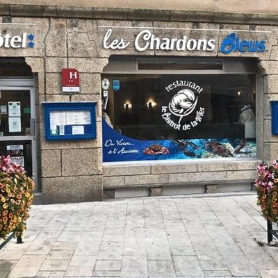 Logis Hôtel Les Chardons Bleus RESTAURANT LE BISTROT DE LA MER (4, Rue Amiral Reveillère 29680 Roscoff)