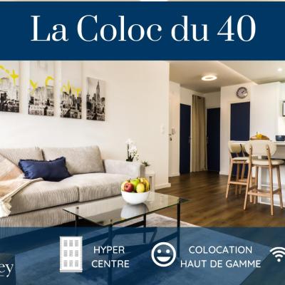 HOMEY LA COLOC DU 40 - Colocation haut de gamme de 4 chambres uniques et privées - Proche transports en commun - Aux portes de Genève (40 Rue du Salève 74100 Annemasse)