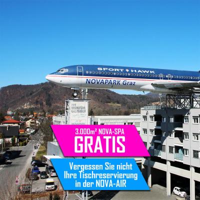 NOVAPARK Flugzeughotel Graz (Fischeraustraße 22 8051 Graz)