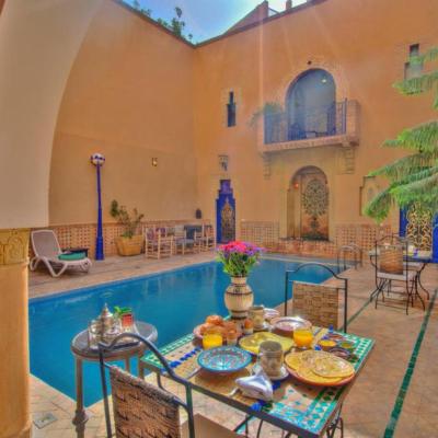 Riad la villa bleue & SPA (N9 avenue Moulay abdellah 97 Lot Laarissa 40000 Marrakech)