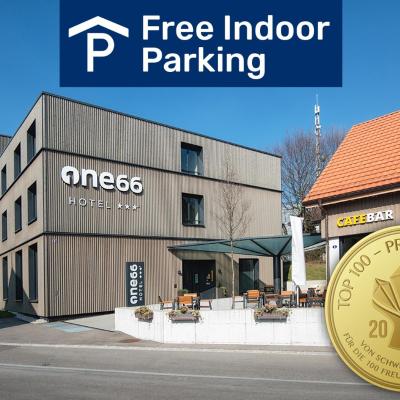 Hotel one66 (free parking garage) (Alte Bildstrasse 6, Postfach 462 9015 Saint-Gall)