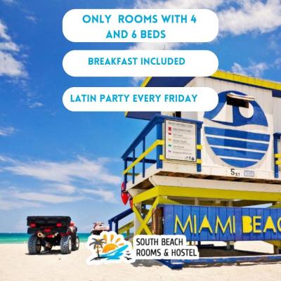 South Beach Rooms and Hostel (236 9th Street FL 33139 Miami Beach)
