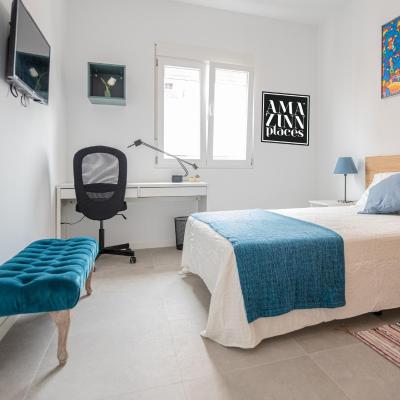 Habitacion a metros de la playa con cocina y WC compartida, terraza y zonas comunes (Cura Planelles, 2 46011 Valence)