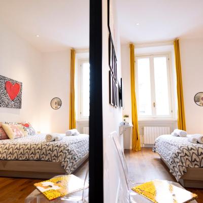 tHE Keith Haring Room - Private Bedroom (17 Via Mantova 20135 Milan)