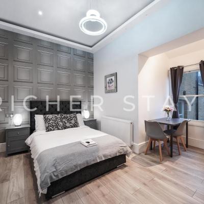 Hackney Suites - En-suite rooms & amenities (182 Lower Clapton Road E5 0QA Londres)