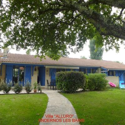 Villa Alluro (Rue Parmentier; La Prairie N°3 33510 Andernos-les-Bains)